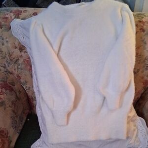 H&M Cream Crewneck Sweater